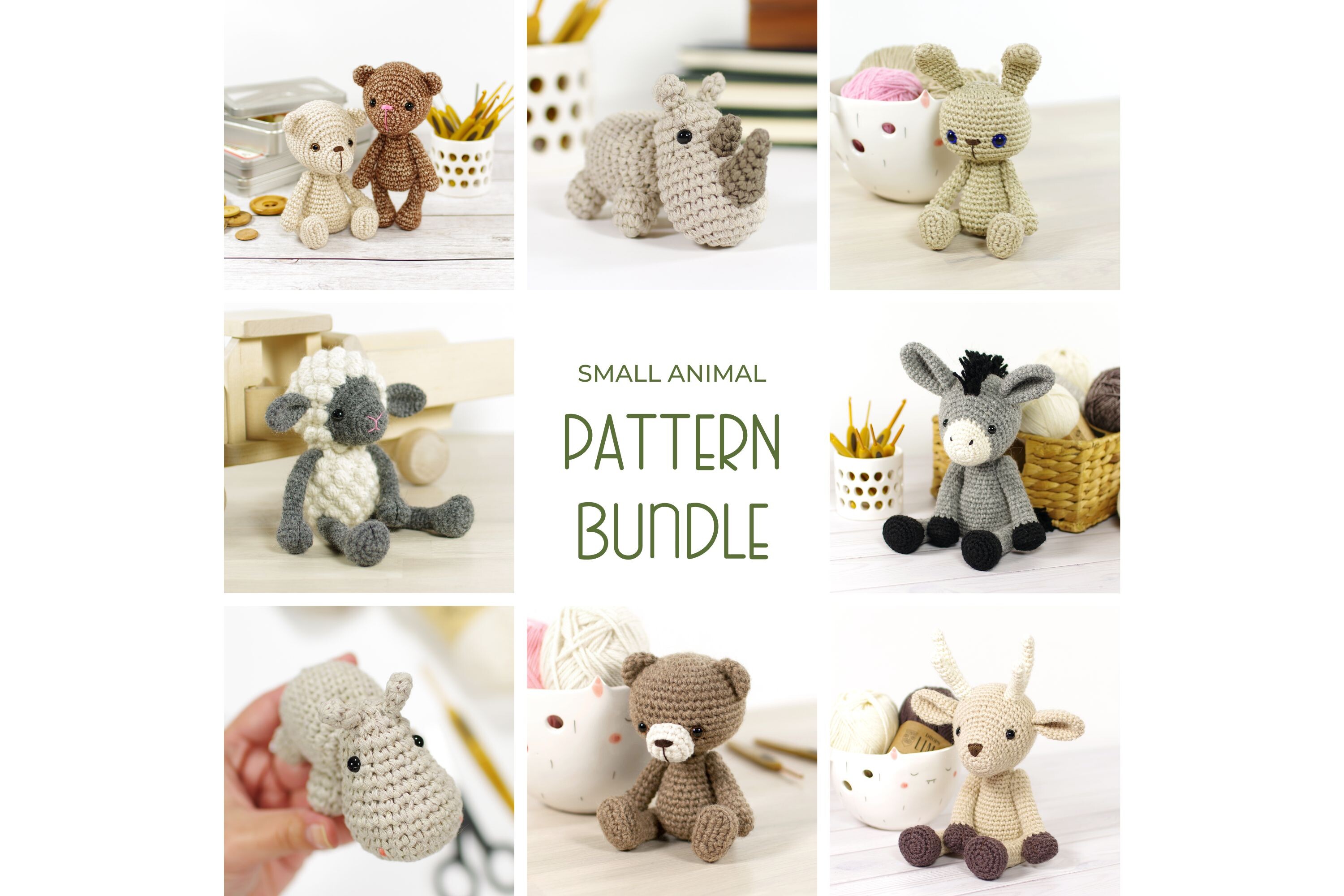 Amigurumi Crochet Patterns Graphic by kristitullus · Creative Fabrica